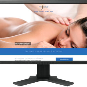Gestaltung Website für Physiotherapiepraxis Stockmann in Mittweida